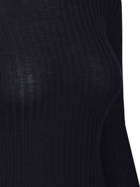 Balenciaga Women Ribbed Knit Sweater