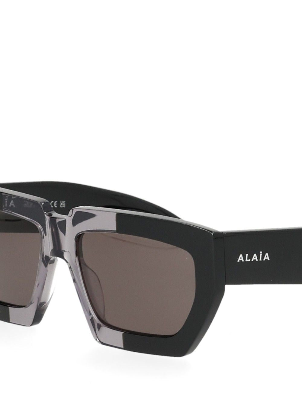 Alaïa Women Oversized Two-Tone Sunglasses