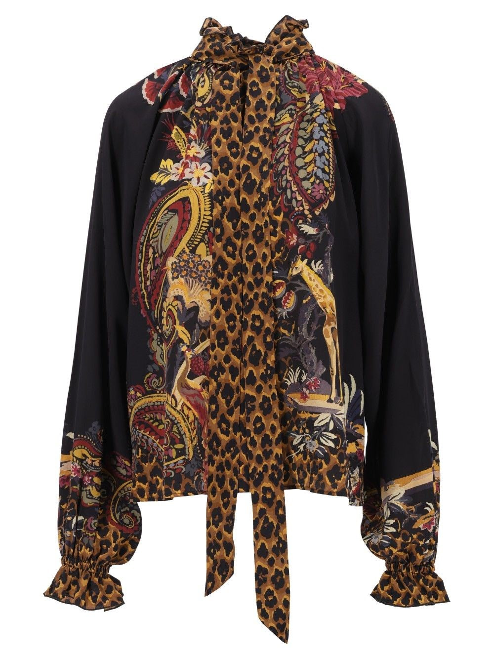 Etro Women Animal Print Shirt