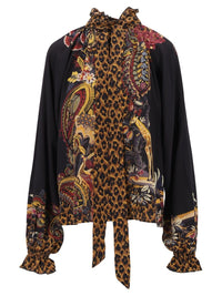 Etro Women Animal Print Shirt