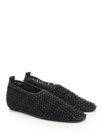 Toteme Women Woven Leather Ballerinas