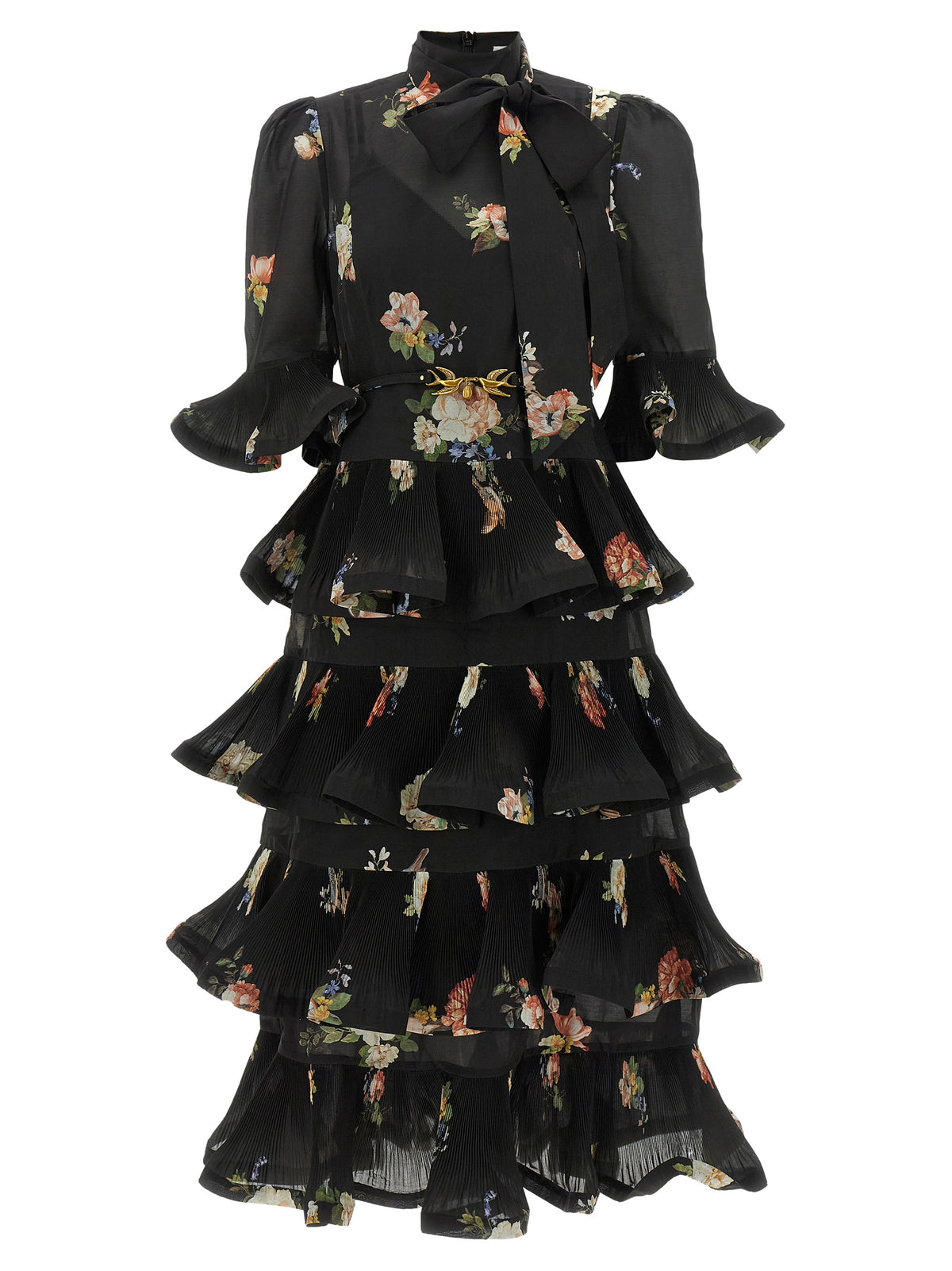 ZIMMERMANN Zimmermann Women Pleated Sleeved Dress