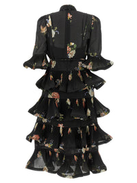 ZIMMERMANN Zimmermann Women Pleated Sleeved Dress