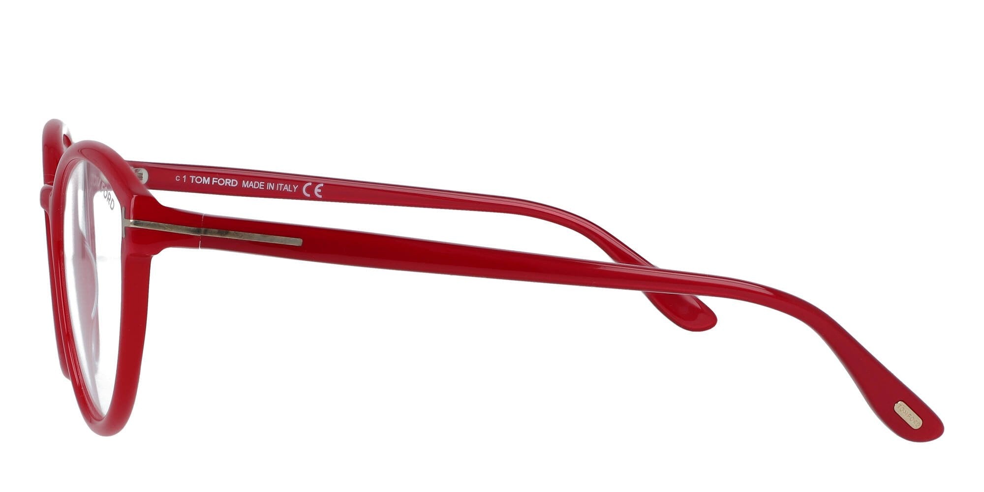 Tom Ford Tom Ford Tom Ford Women's Shiny Pink / Clear Women's Frames
