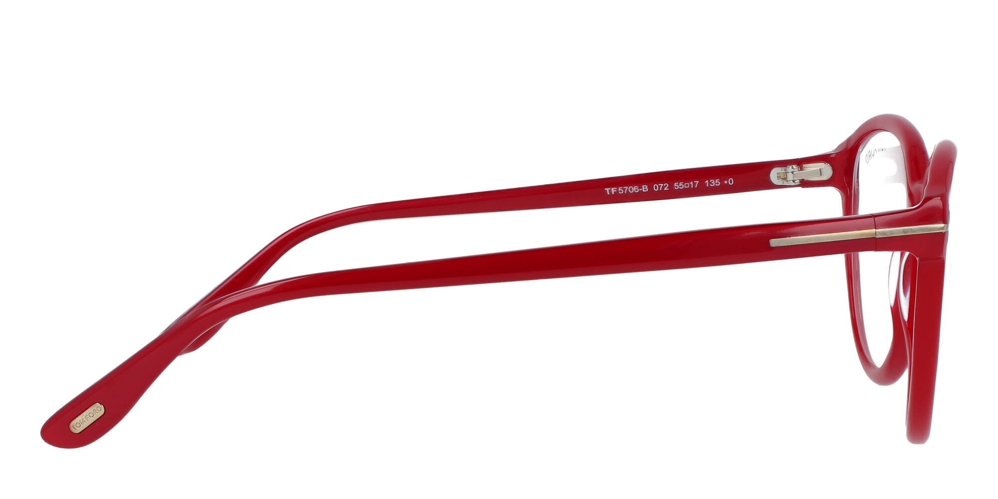 Tom Ford Tom Ford Tom Ford Women's Shiny Pink / Clear Women's Frames