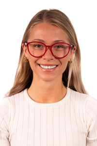 Tom Ford Tom Ford Tom Ford Women's Shiny Pink / Clear Women's Frames