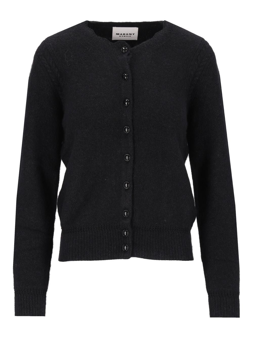 Marant Etoile Women "Naia-Gb" Crewneck Cardigan
