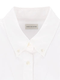 Dries Van Noten Dries Van Noten Women Shirt With Floral Embroidered Applications