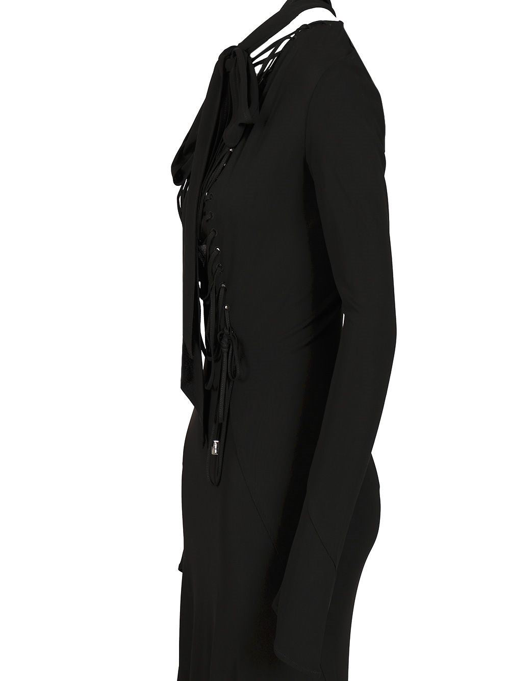 The Attico Women Crepe Midi Dress