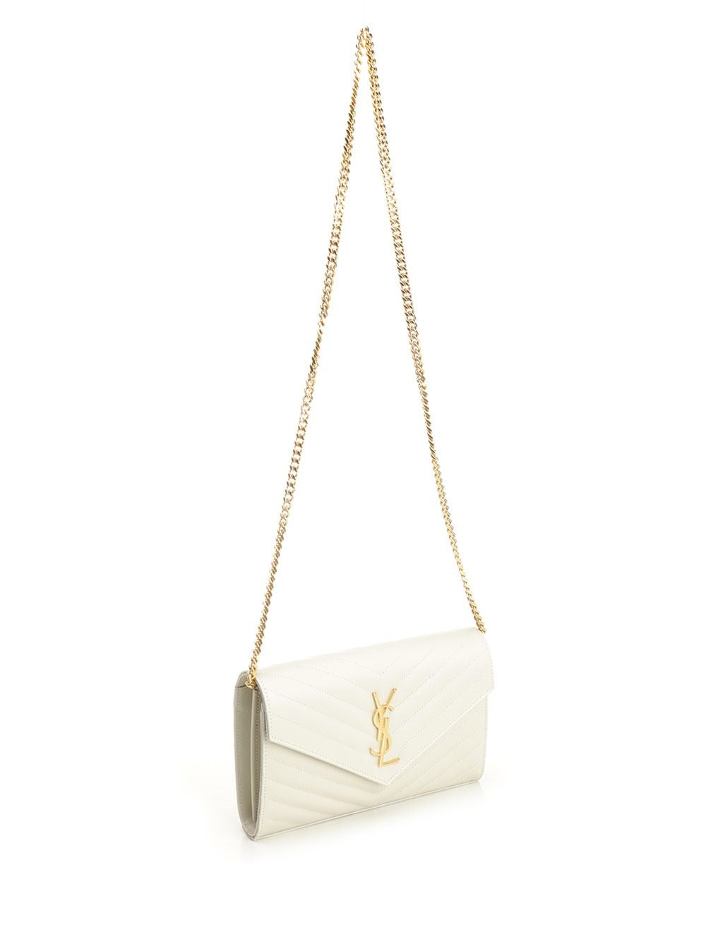 Saint Laurent Women "Cassandre" Wallet On Chain