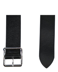 Alexander McQueen Womens Long Pebbled Leather Belt