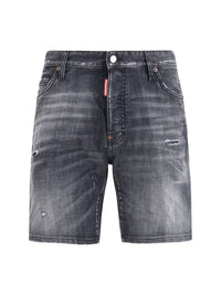 DSQUARED2 Dsquared2 Men Washed Marine Shorts