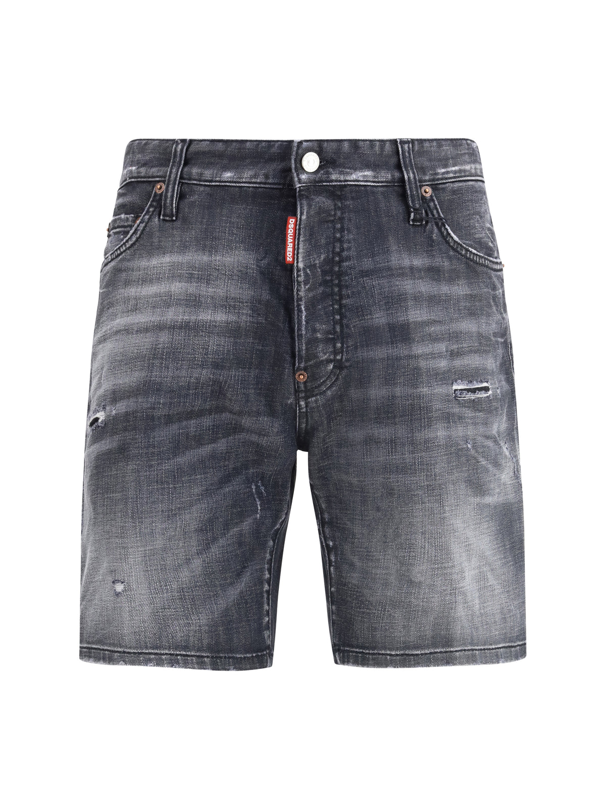 DSQUARED2 Dsquared2 Men Washed Marine Shorts