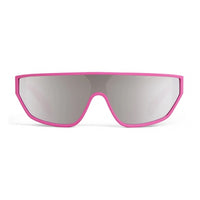 Celine Sunglasses Shield Full Rim, Shiny Zebra Frame and Smoke Lens CL40195I04A