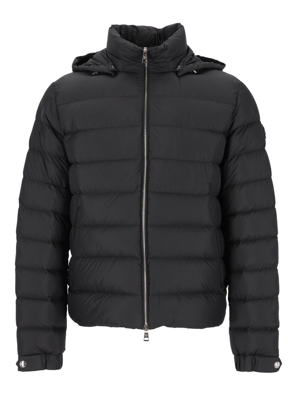 Moncler Men Arneb Short Down Jacket With Hood