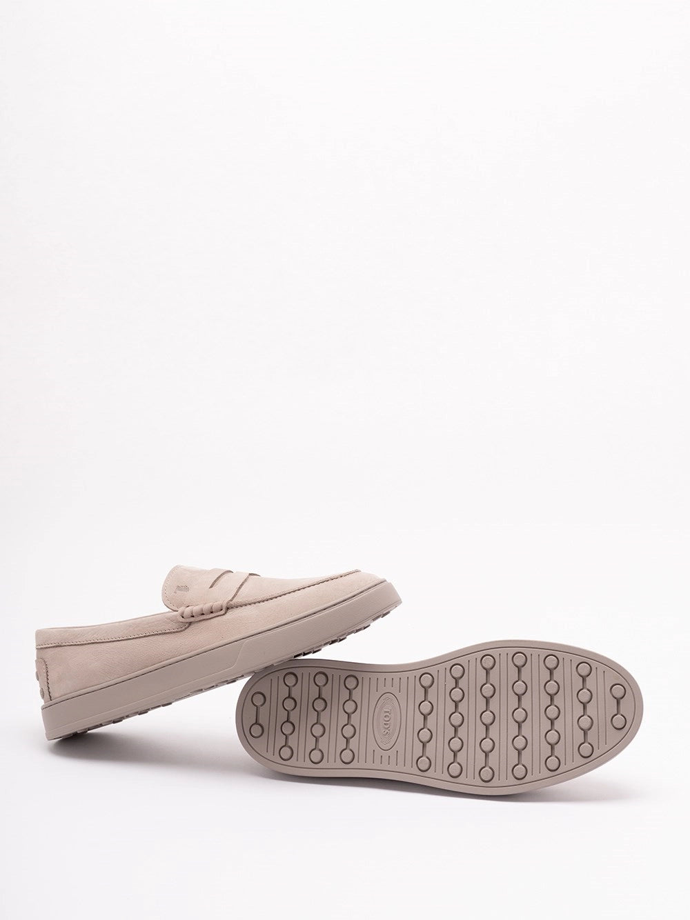 Tod's Tod's Men Loafers In Nabuk Leather