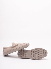 Tod's Tod's Men Loafers In Nabuk Leather