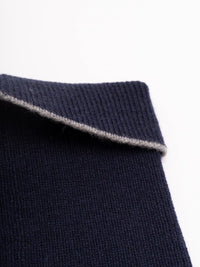 Brunello Cucinelli Men Cashmere Rib Knit Neck Warmer