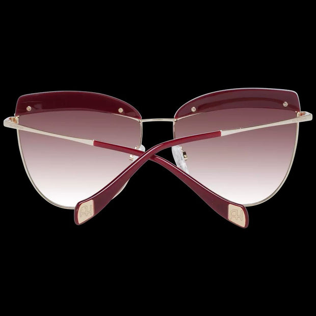 Ana Hickmann Burgundy Women Women's Sunglasses