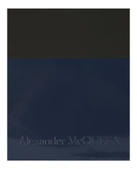 Alexander McQueen Mens Logo Flat Zip Pouch
