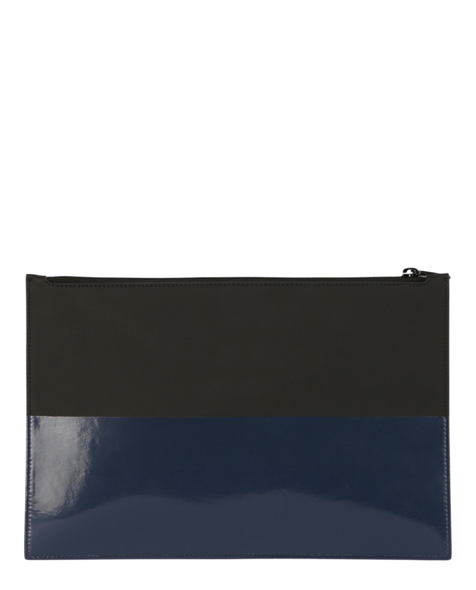 Alexander McQueen Mens Logo Flat Zip Pouch