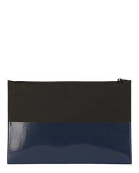 Alexander McQueen Mens Logo Flat Zip Pouch