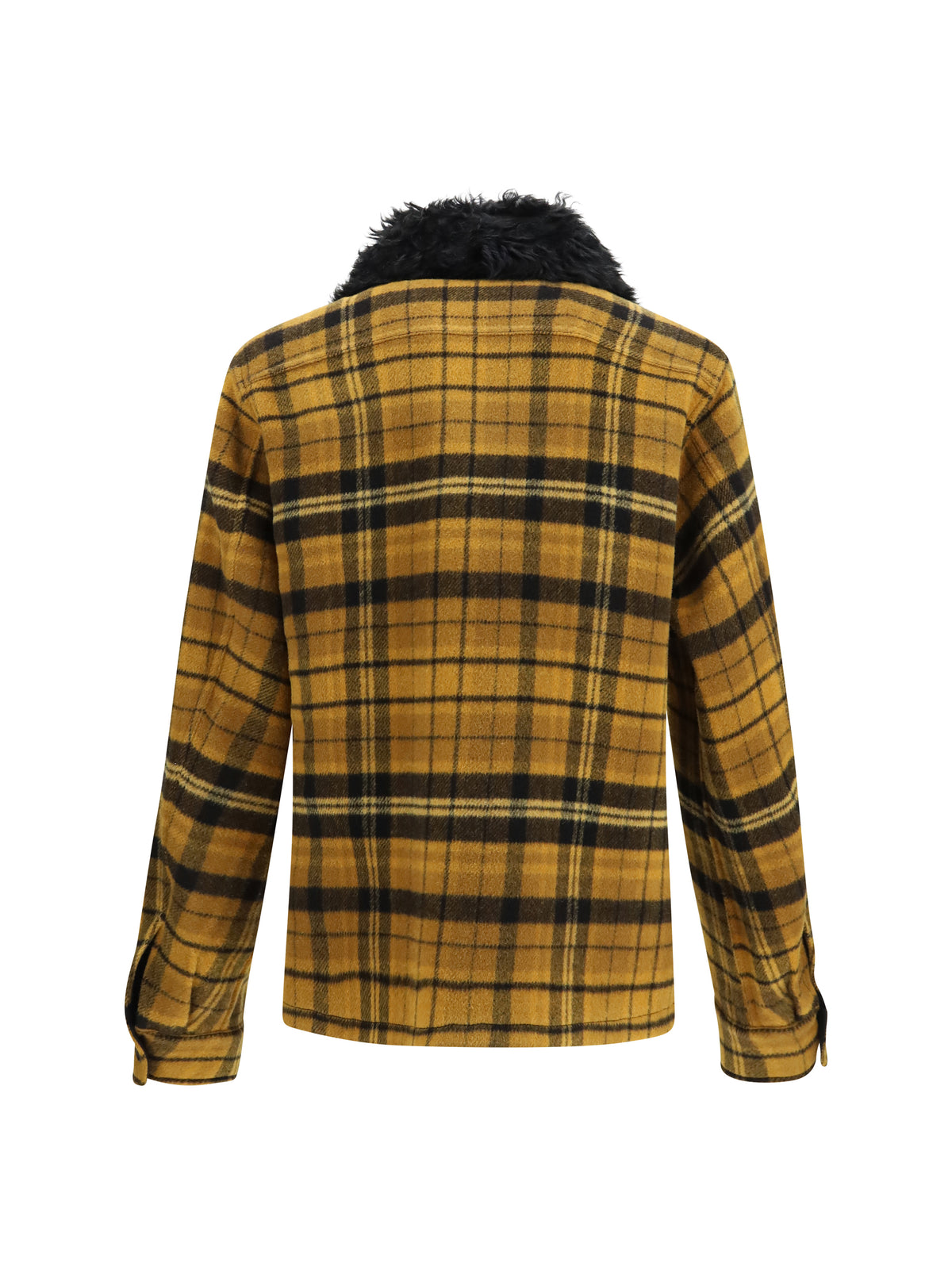 Fendi Men Check Wool Blouson Jacket