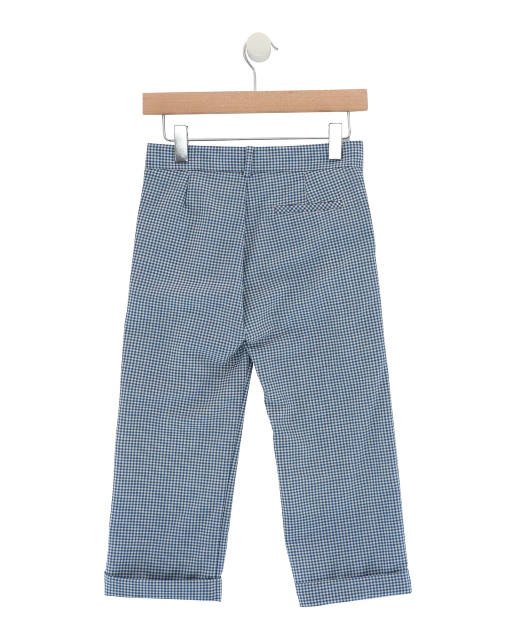 Gucci Boys Pleated Plaid Pants