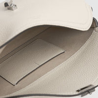 Toteme Toteme T-Lock Leather Clutch Bag Women
