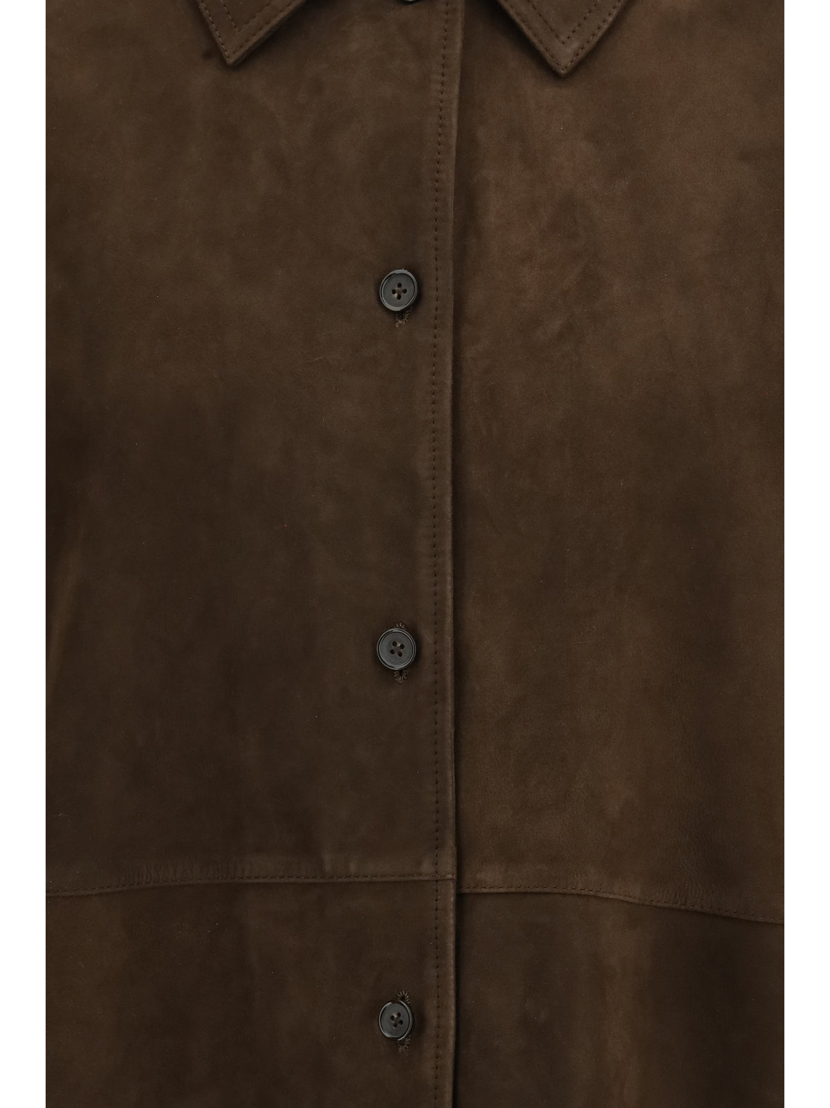 Toteme Women Suede Shirt Jacket