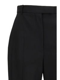 Alexander Mcqueen Women Tailored Cotton Pants