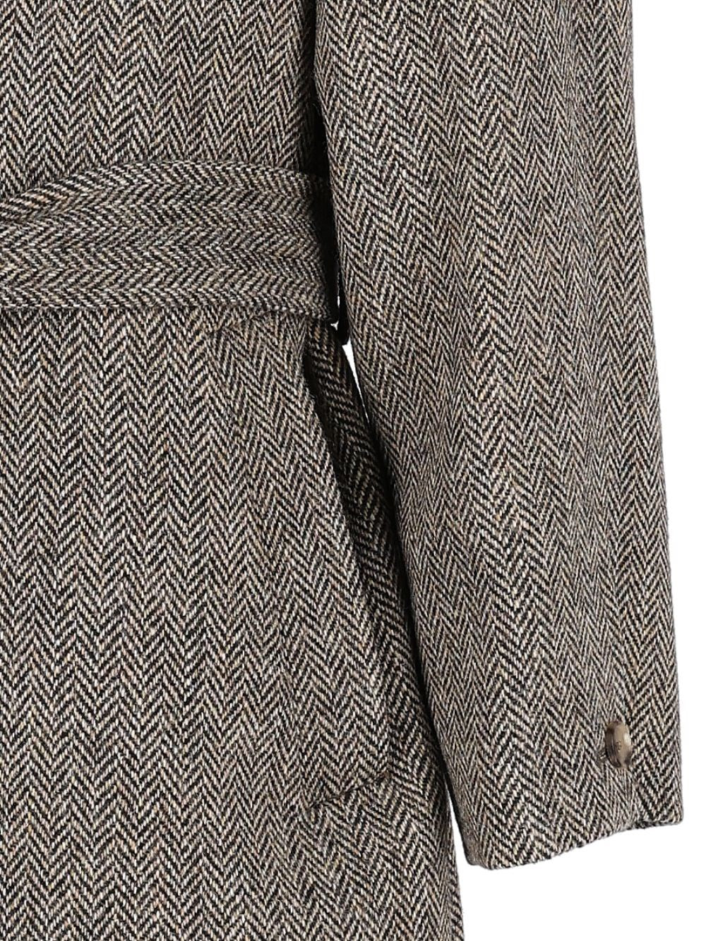 Paul Smith Paul Smith Men Long Belted Coat