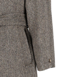Paul Smith Paul Smith Men Long Belted Coat