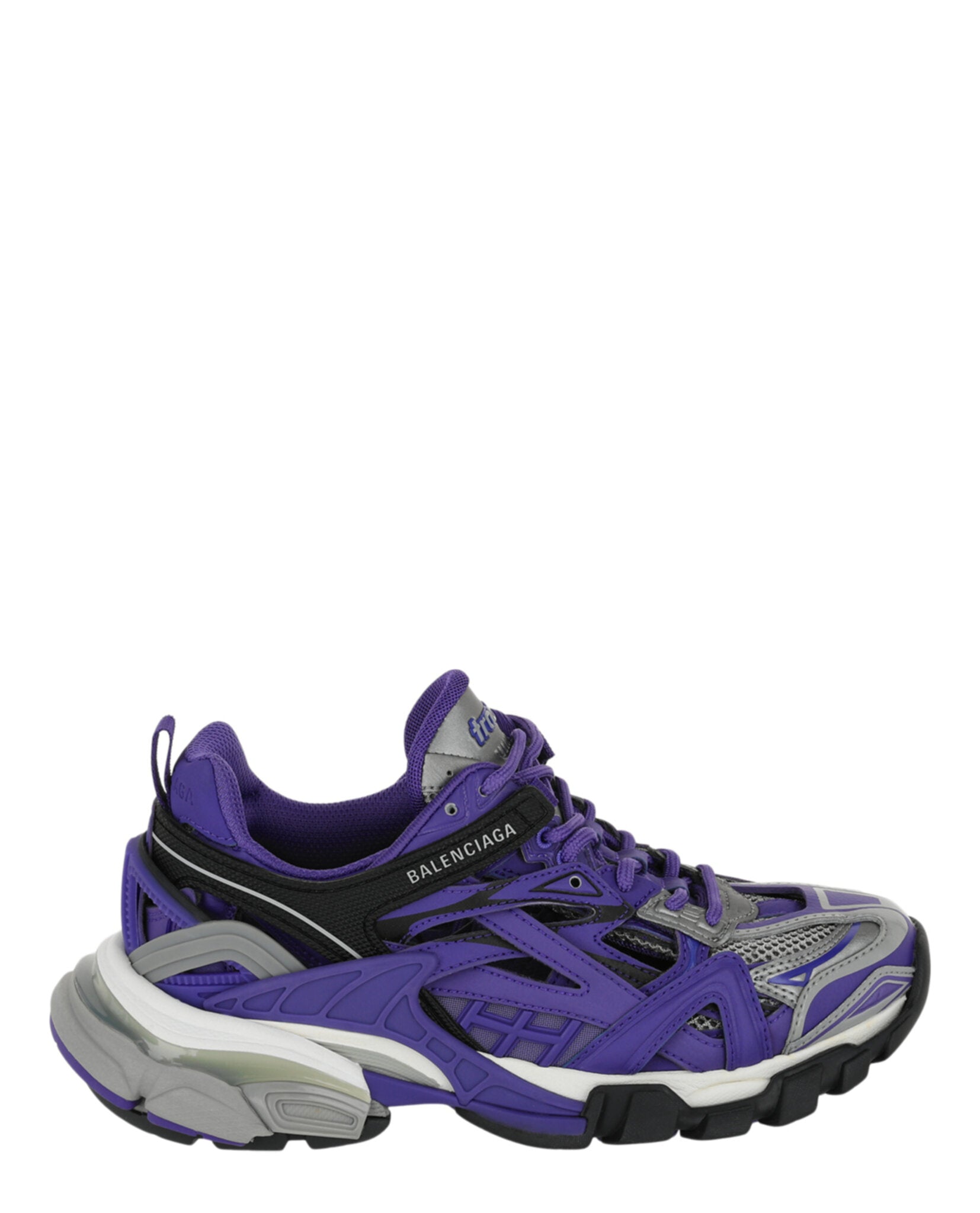 Balenciaga Womens Track 2 Low-Top Sneakers