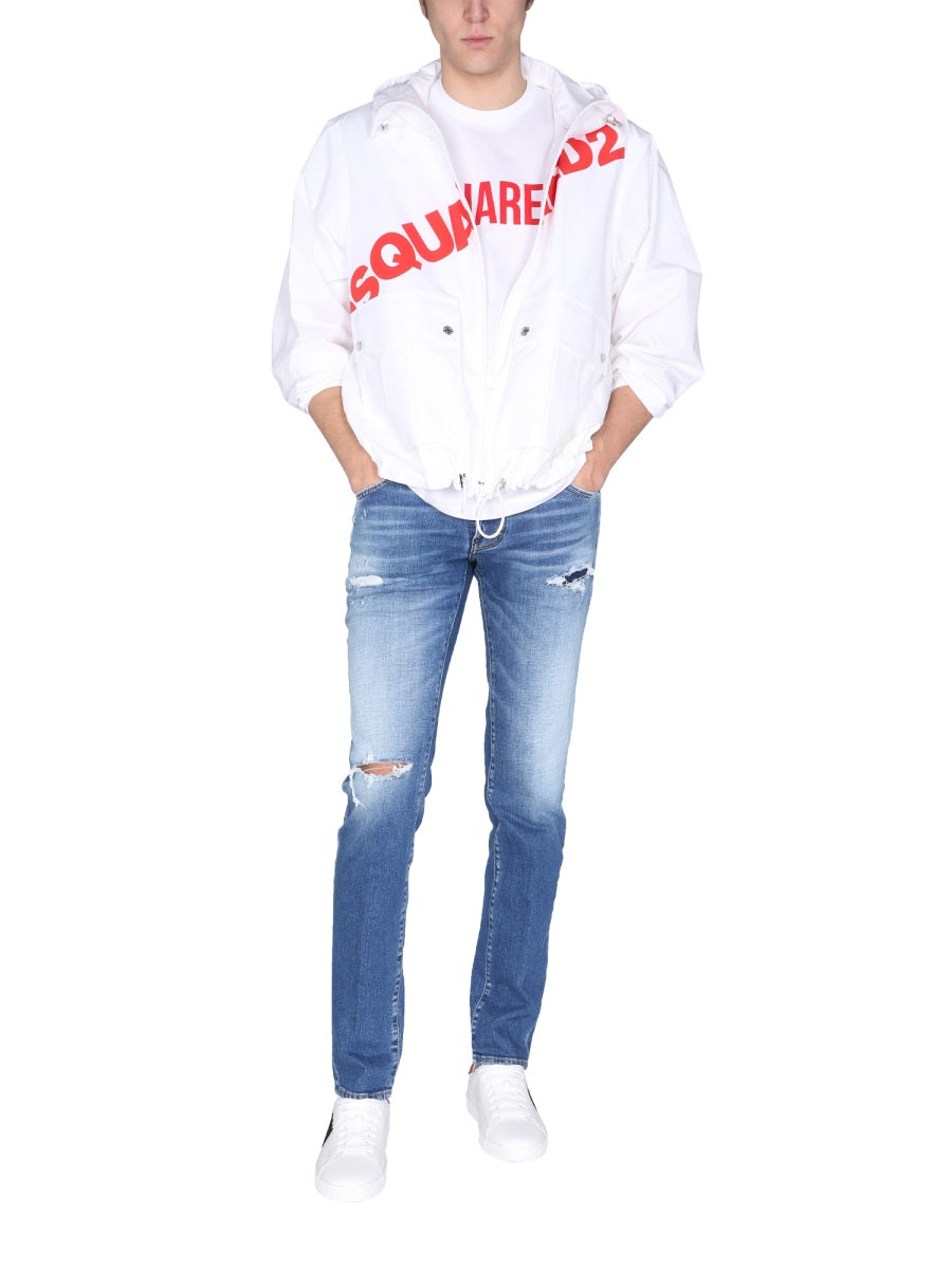 Dsquared2 Dsquared2 Men Jacket With Logo Print
