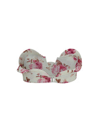 Magda Butrym Women Sculptural Floral-Print Bandeau Swim Top