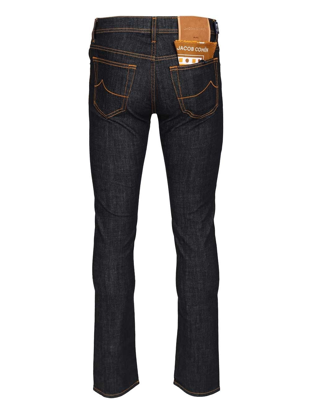 Jacob Cohen Men 5 Pkt Slim Fit Bard V1 11 Oz Blu Salpa Beige – Bluefly