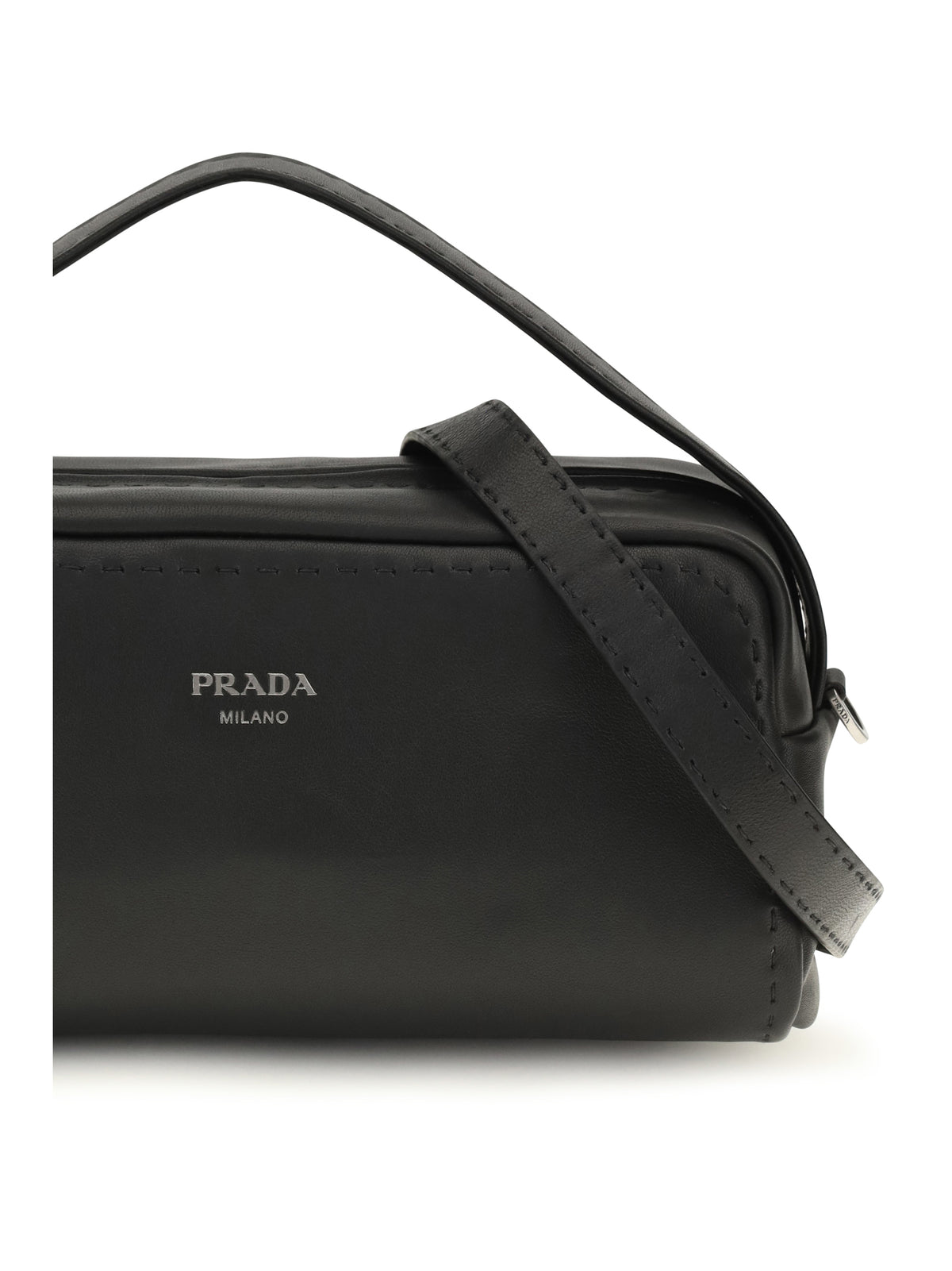 Prada Men Leather Shoulder Bag