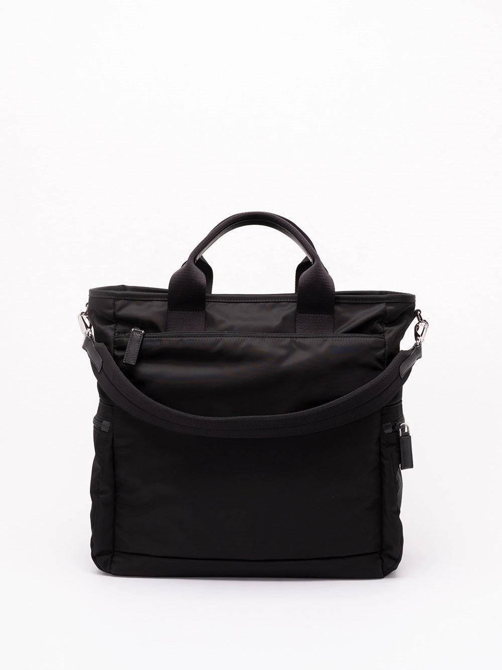 Prada Men Re-Nylon And Saffiano Leather Shoulder Bag
