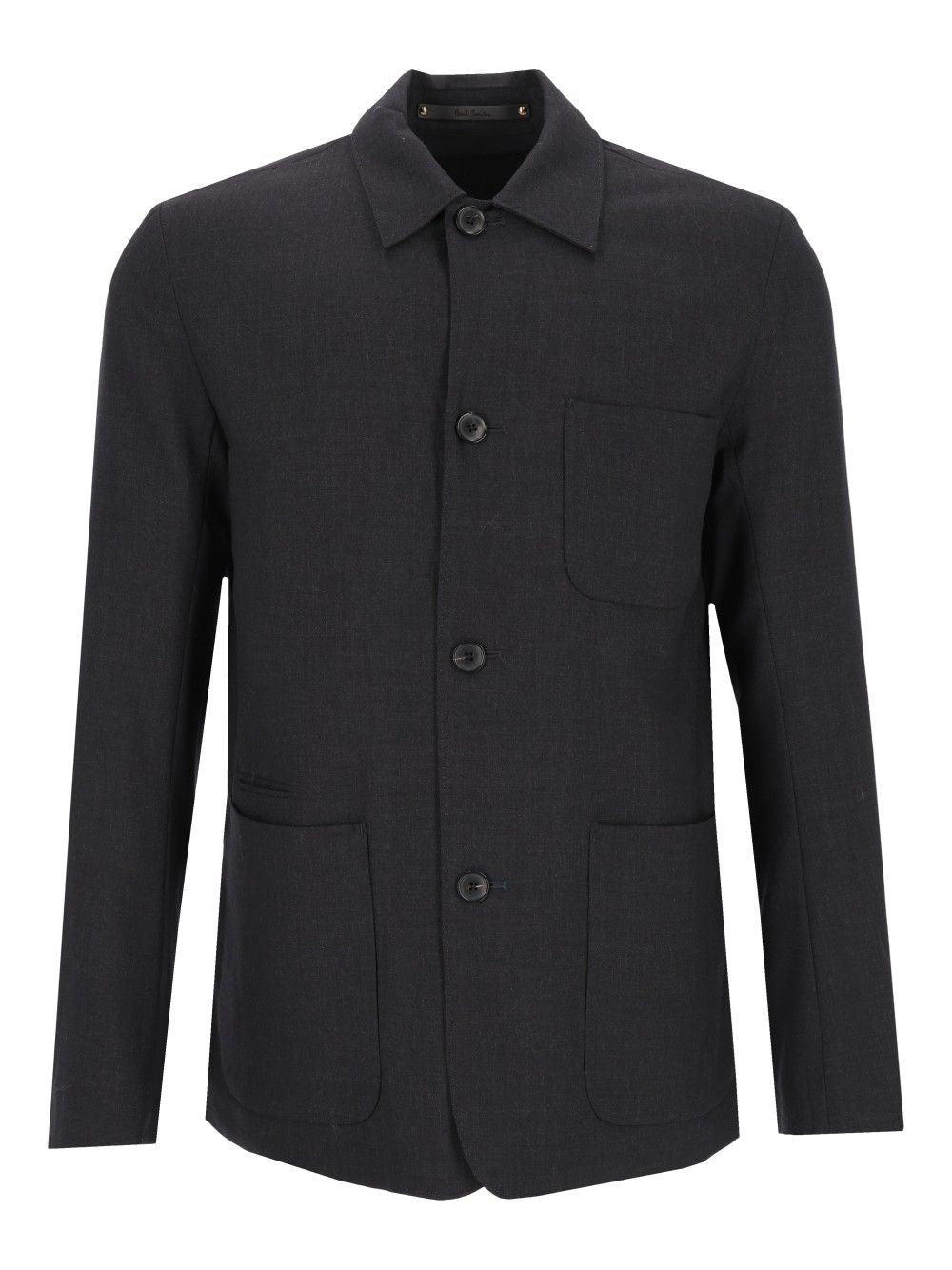 Paul Smith Men Casual Shirt-Style Jacket