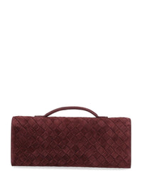 Bottega Veneta Bottega Veneta Women Andiamo Suede Clutch