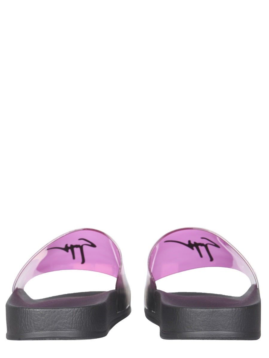 Giuseppe Zanotti Women Slide Sandals With Logo
