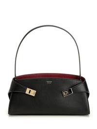 Ferragamo Women Hug Leather Shoulder Bag