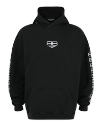 Balenciaga Balenciaga Mens BB Paris Icon Medium Fit Hoodie