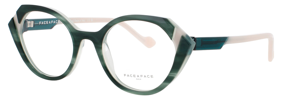Face A Face Optical Glasses Green