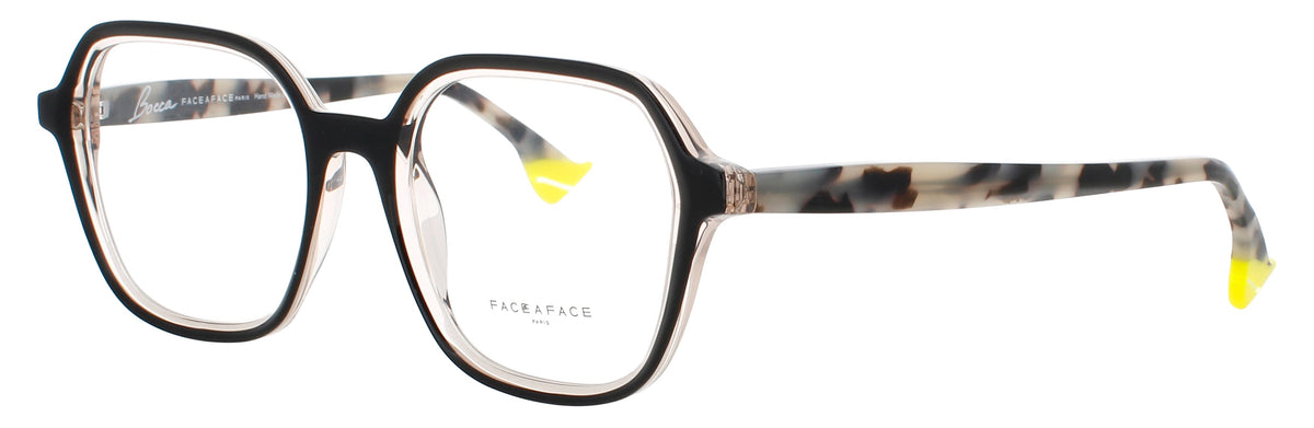 Face A Face Optical Glasses Black
