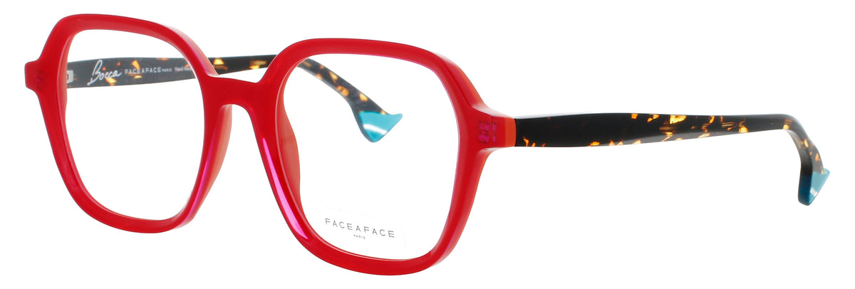 Face A Face Face A Face Optical Glasses Orange