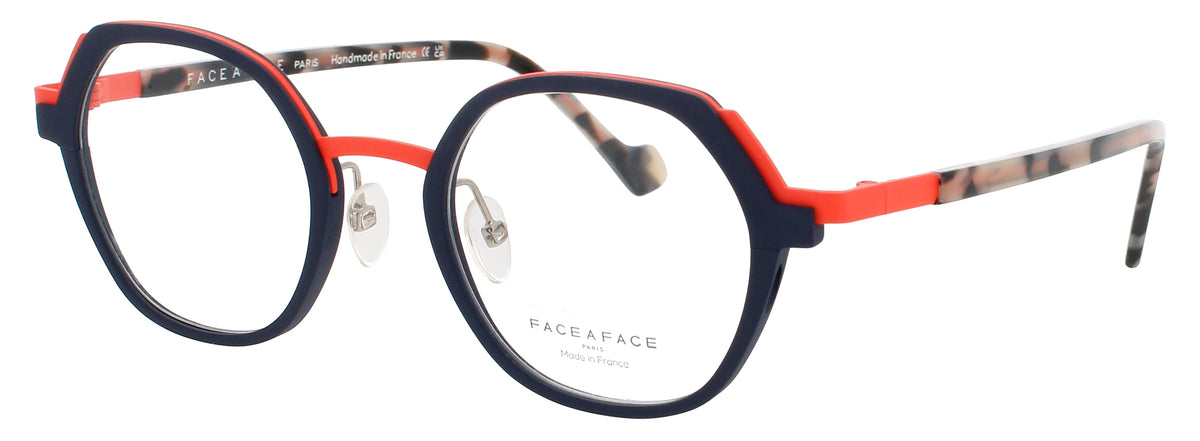 Face A Face Face A Face Optical Glasses Blue