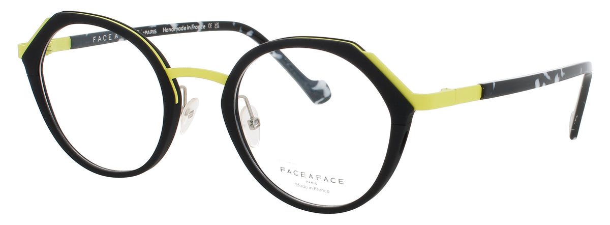 Face A Face Face A Face Optical Glasses Black