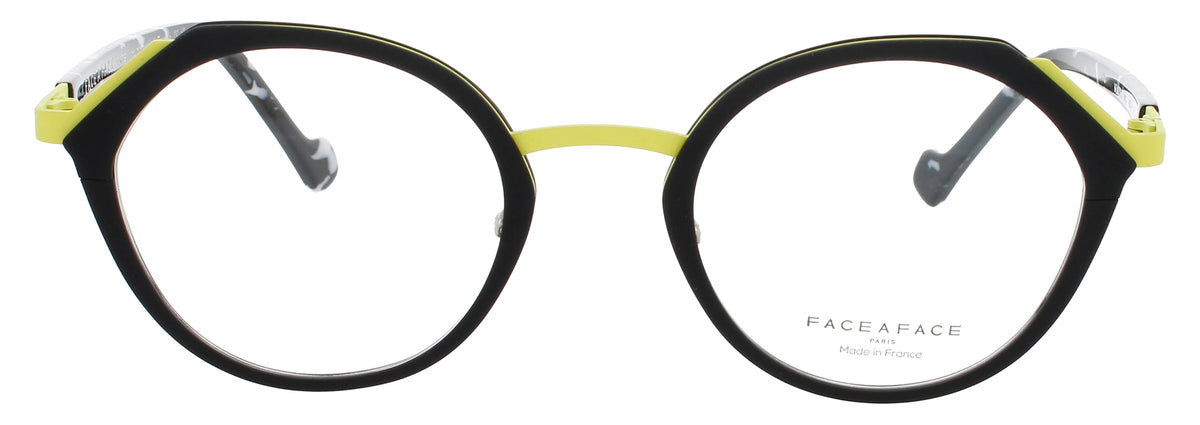 Face A Face Face A Face Optical Glasses Black